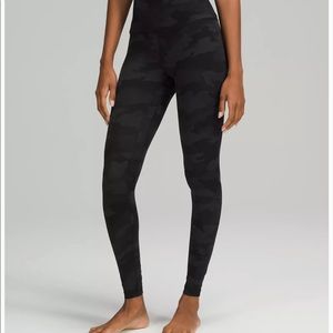 Lulu lemon camo align pant 28”